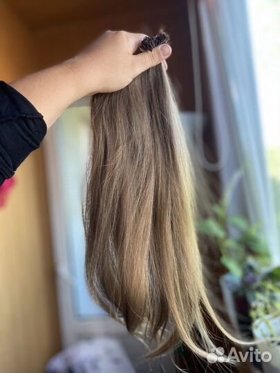 Волосы детские 45 см