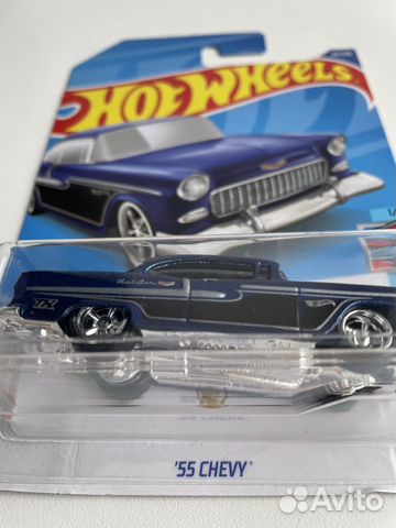 Hot wheels ‘55 Chevy Super Treasure Hunt Blue