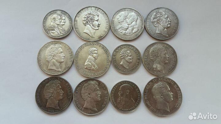 5 марок 1888 г. Германия Вильгельм II под Серебро