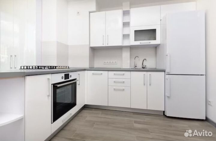 Прямая кухня от производителя.Кухонный гарнитур