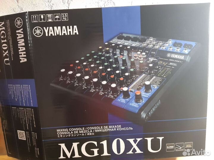 Микшерный пульт yamaha mg10xu