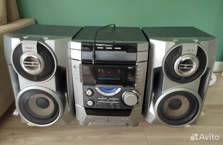 Музыкальный центр sony HCD-BX5