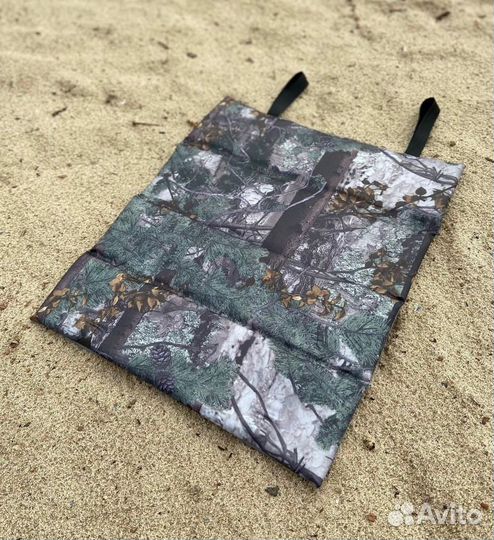 Пляжная сидушка из прочного материала синяя