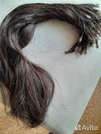 Волосы для наращивания 45 см бу