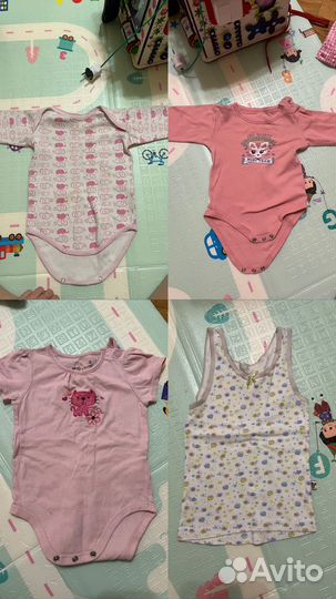Детские вещи пакетом на девочку 6-9 мес