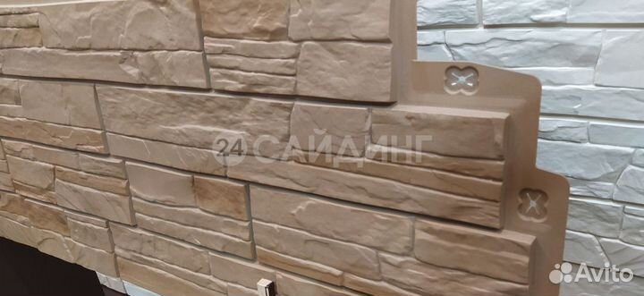 Фасадные панели Grand Line Сланец Элит Рожь