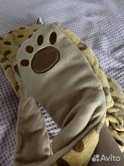 Шапка с варежками, символ олимпиады в Сочи