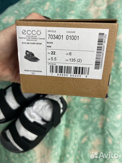 Сандалии детские ecco