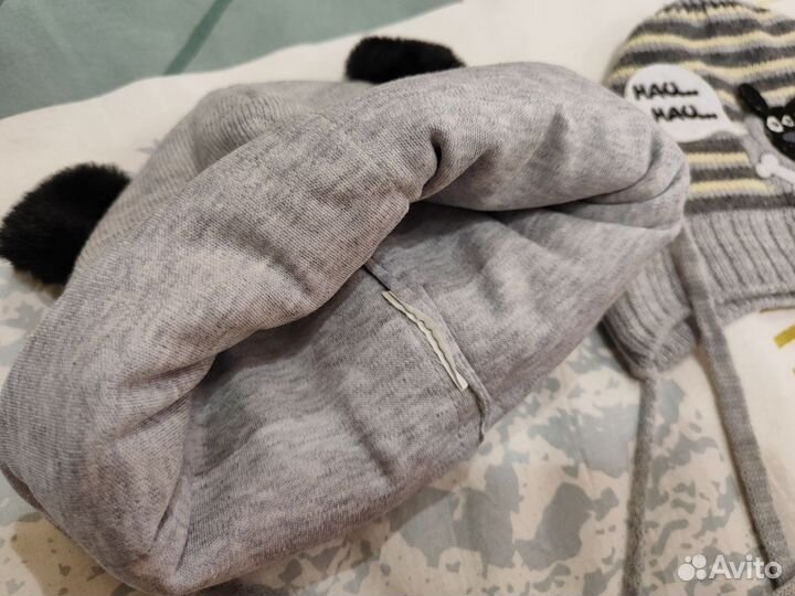 Шапка детская демисезонная 46 48