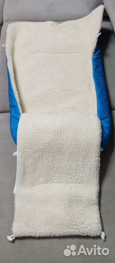 Зимний конверт в коляску для новорожденного