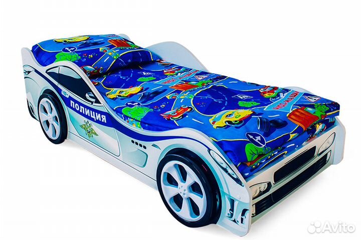 Кровать в виде машины