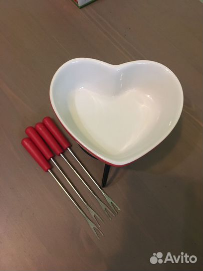 Набор для фондю Fissman сердце