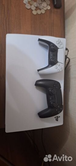 Sony playstation 5 ps5 с дисководом 2 джойстика