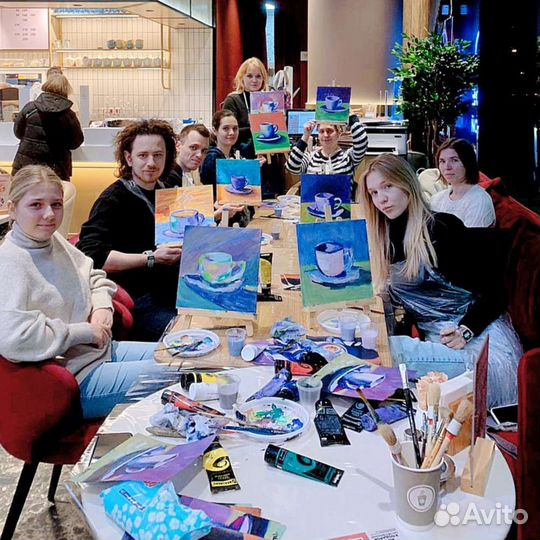 Выездные творческие мастер-классы/арт-вечеринки