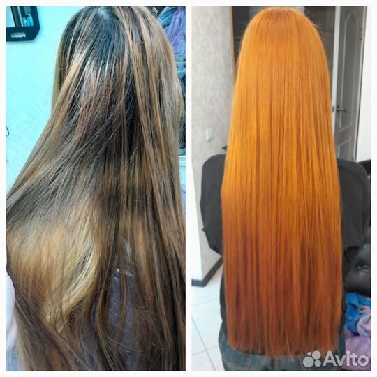 Окрашивание волос