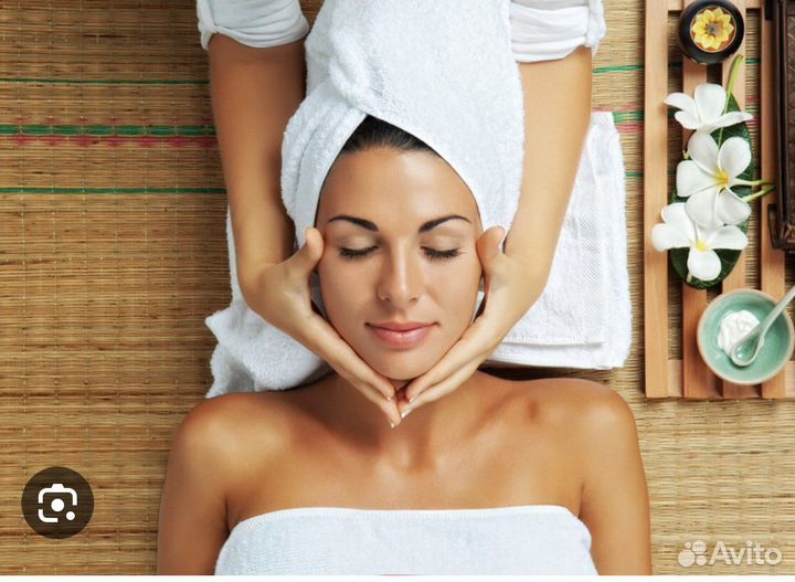 Массаж лица, уз чистка, RF лифтинг