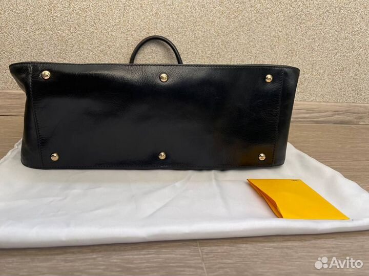 Женская сумка Fendi Vintage Leather Twins Tote