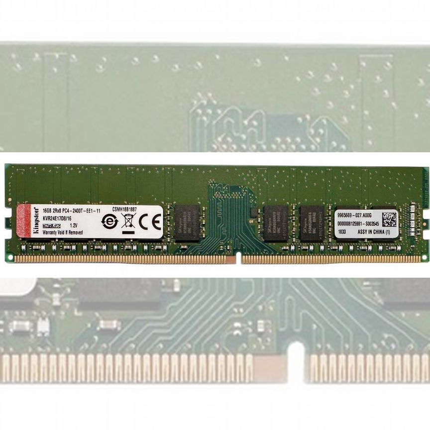 [KVR24E17D8/16] Оперативная Память Kingston Ddriv 16 Kvr24e17d8/16