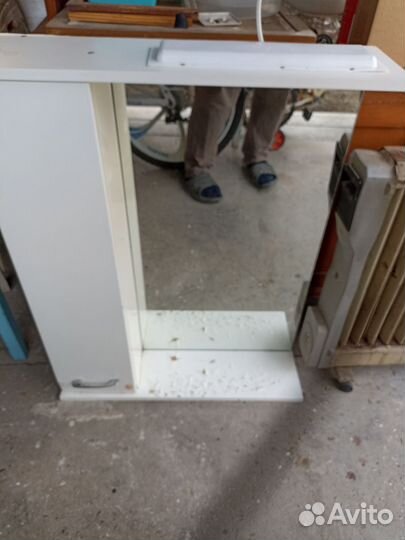 Шкаф над мойкой в ванную