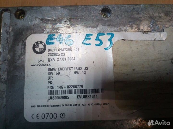 Блок управления Bmw X5 E53