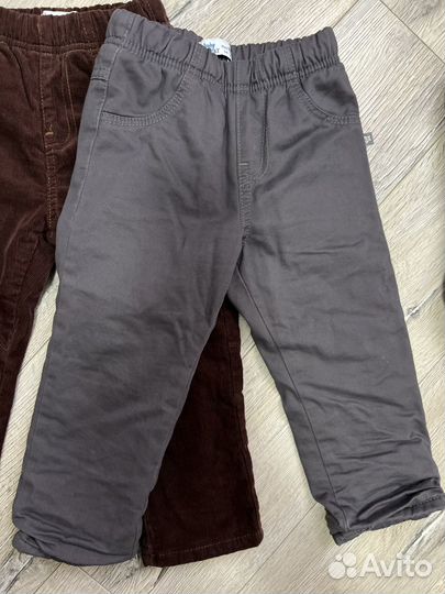 Джинсы утепленные 92-98