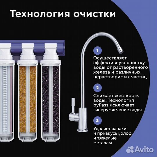 Фильтр под мойкой барьер expert Complex новый