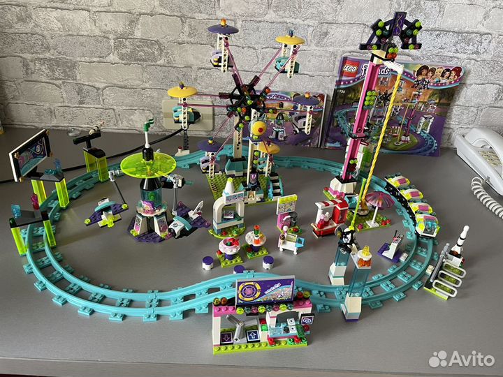 Lego friends парк развлечений