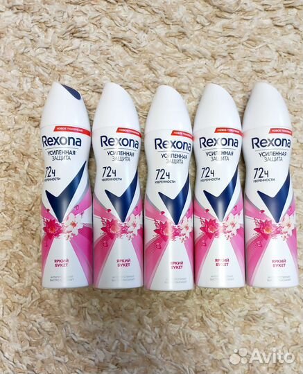 Дезодорант Rexona и крем-спрей Ollin