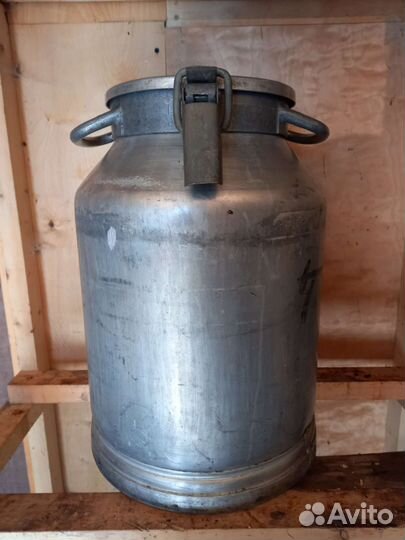 Фляга алюминиевая пищевая 40 литров