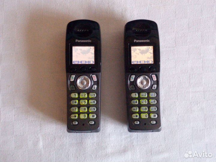 Стационарный телефон на 2 трубки