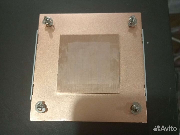 Серверный медный радиатор для socket 775