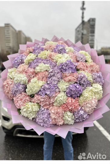 Гортензия букеты цветы