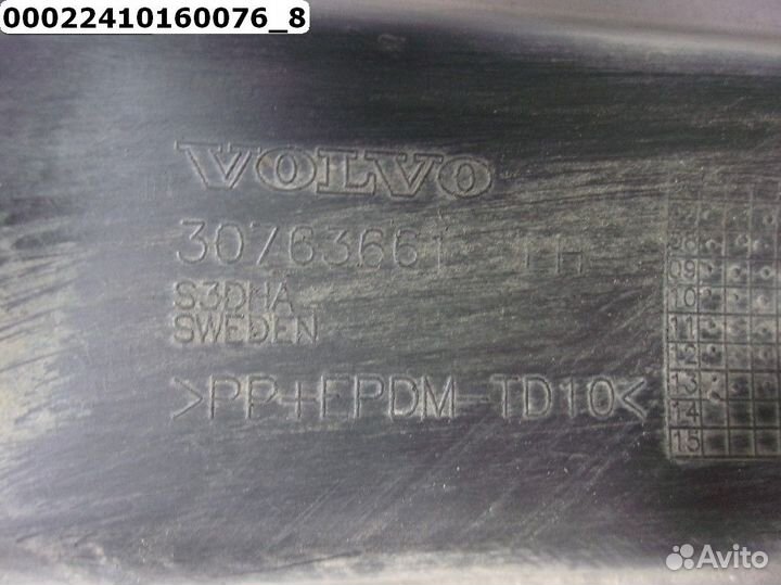 Накладка на порог левая Volvo XC70 Cross Country