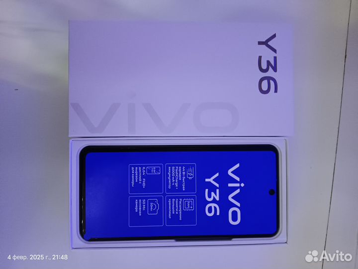 Vivo Y36, 8/256 ГБ