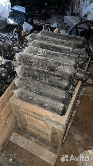 Баллон 2 литра 200 атм для кислорода 2-200Л