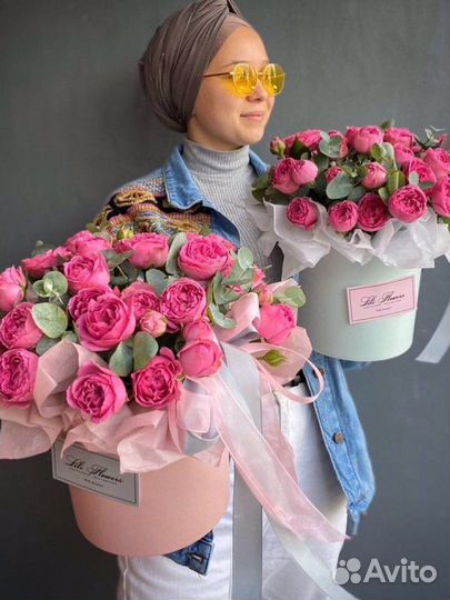 Пионовидные розы с доставкой