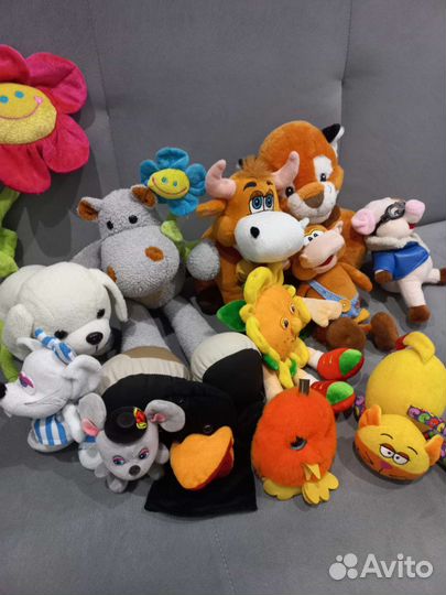 Мягкие игрушки пакетом