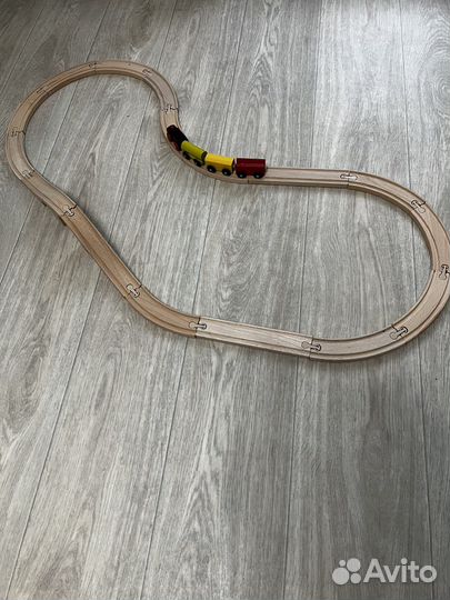 Деревянная железная дорога IKEA лиллабу