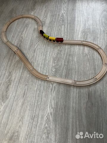 Деревянная железная дорога IKEA лиллабу