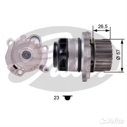 Водяной насос помпа