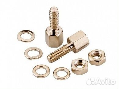 Гнездо DB-15F на кабель+ крепеж