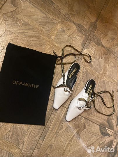 Мюли off white