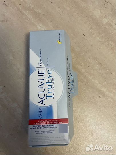 Acuvue I-Day TruEye, -7.50 DIA 14.2 BC 9, 28 шт