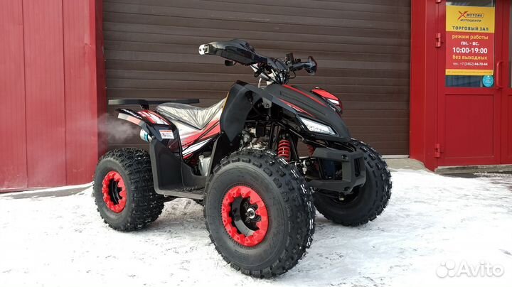 Квадроцикл promax sport - PRO 180 черно-красный