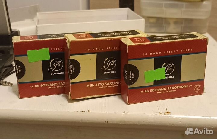 Трости для саксофона