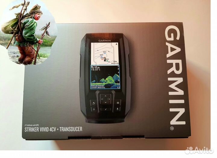 Эхолот Garmin Vivid 4cv +Transducer GT20