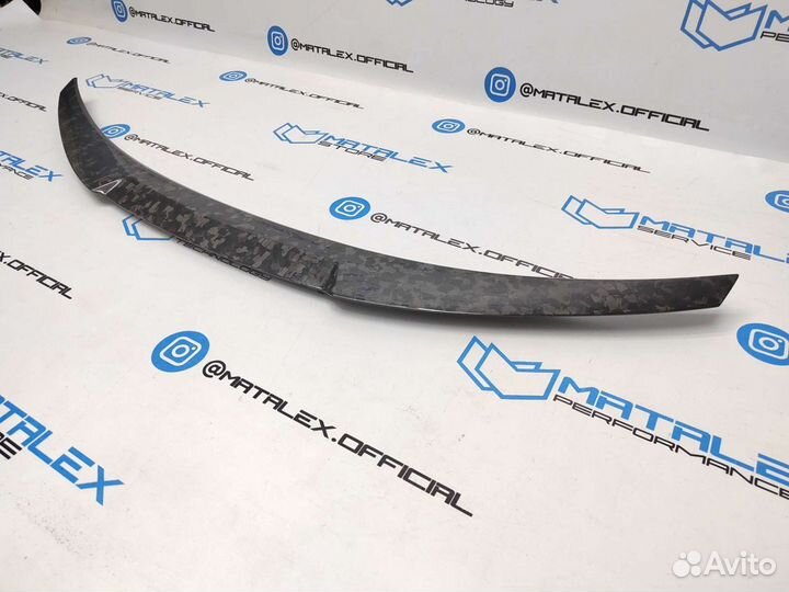 BMW F82 спойлер М4 стиль кованный карбон
