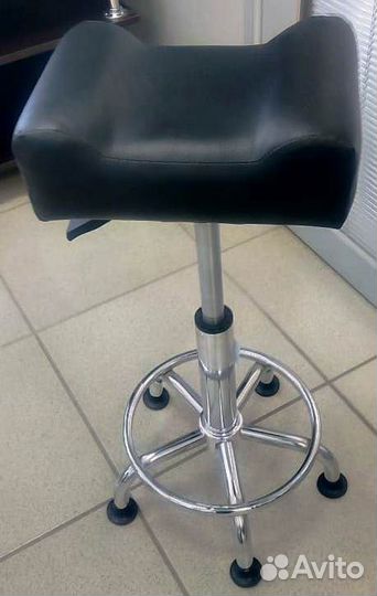 Подставка под ногу пневматическая хромированная