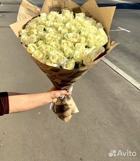 Розы, букет цветов, 101 роза, 51 роза Розы опт