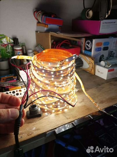 Лента светодиодная 12в 10 метров